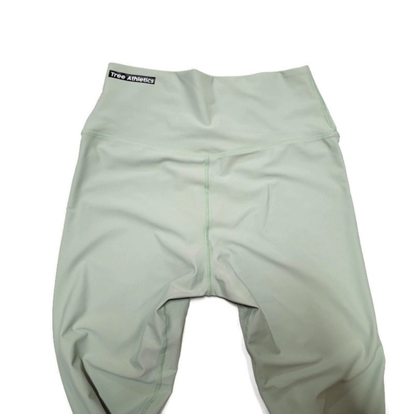 Tree Athletics Green Leggings Size Large - Picture 4 of 7